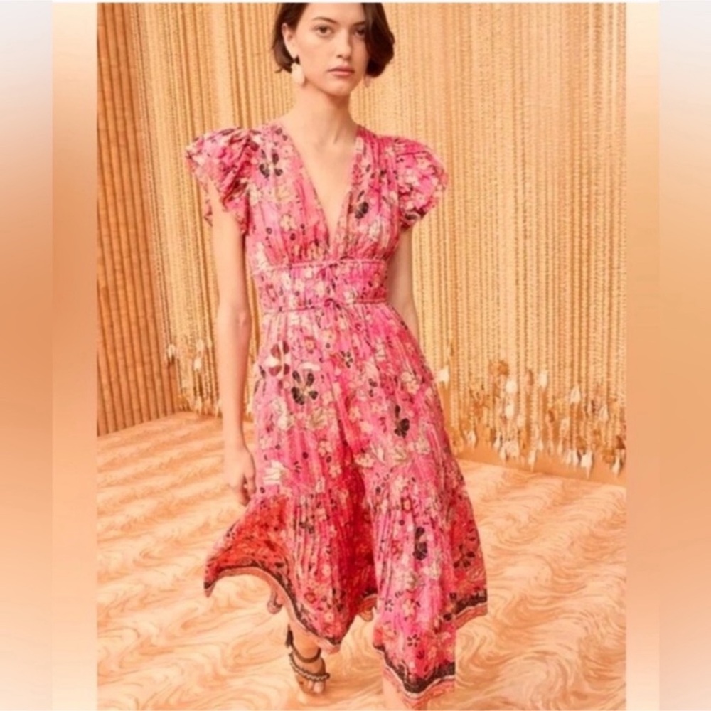 ULLA JOHNSON Hollyhock Angelica Dress Sz 8
